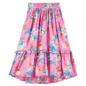 She'll love the fashionable flair of this girls' OshKosh B'gosh midi skirt